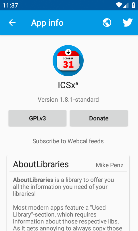 icsx5app's tweet photo. ICSx⁵ 1.8.1 released! Reworked About activity, increased timeout to 60 seconds, minor bug fixes/improvements https://t.co/mfngRRflzt https://t.co/LUia0Edh3T