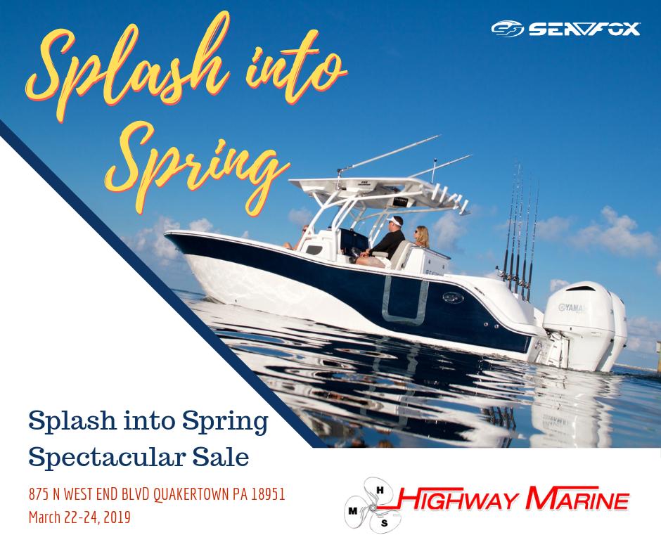 seafox_boats's tweet photo. Visit Highway Marine this weekend for their Splash into Spring Spectacular sales event. Great deals on Sea Fox models!
#centerconsole #bayboat #saltwater #saltwaterboats #saltwaterboating #saltwaterfishing #offshore #offshoreboats https://t.co/96aQfVAPgh