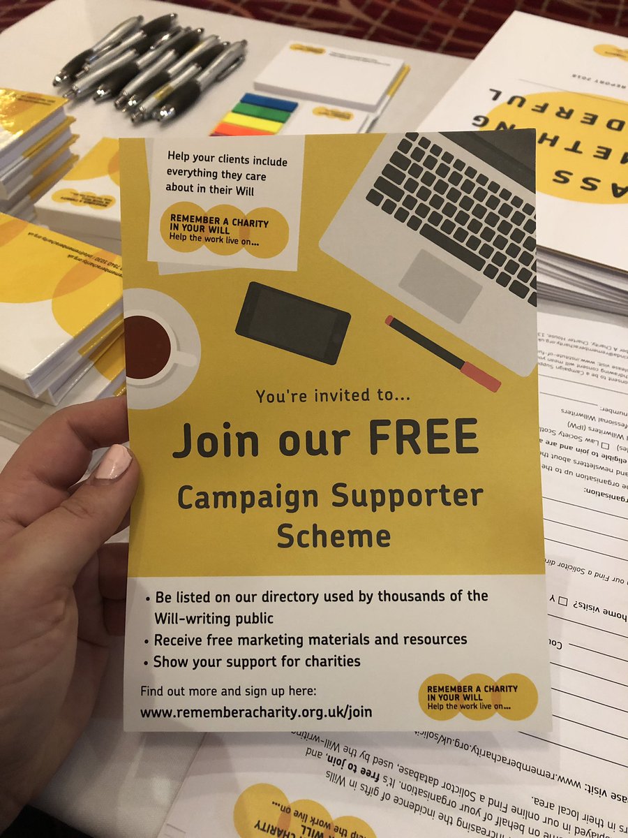 RememberCharity's tweet photo. Today we are at the @IPWillwriters conference chatting to delegates about the importance of mentioning #giftsinwills to clients - come and say hello! #IPWconf28 https://t.co/9OU0Ru40o6