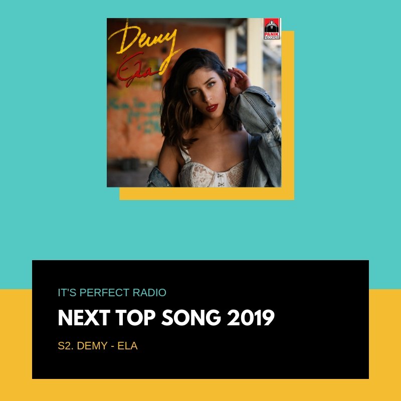 itsperfectradio's tweet photo. It's Perfect Radio Next Top Song 2019.
Κυριακή 31 Μαρτίου στις 22:00
*Η ψηφοφορία θα ξεκινήσει στις 30/3*
S2. @Demy_Official - Έλα
#ItsPerfectRadio #NTS19 https://t.co/2EugwXkYXJ