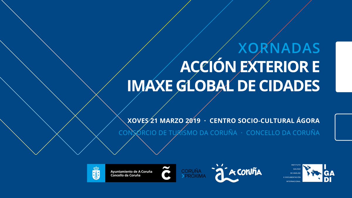 Concello da Coruña (@concellocoruna) on Twitter photo O <a href="/centro_agora/">Centro Ágora</a> acolle mañá unha xornada que analizará o papel das estratexias de acción exterior para a proxección global das cidades goo.gl/BwDMYv O <a href="/centro_agora/">Centro Ágora</a> acolle mañá unha xornada que analizará o papel das estratexias de acción exterior para a proxección global das cidades goo.gl/BwDMYv