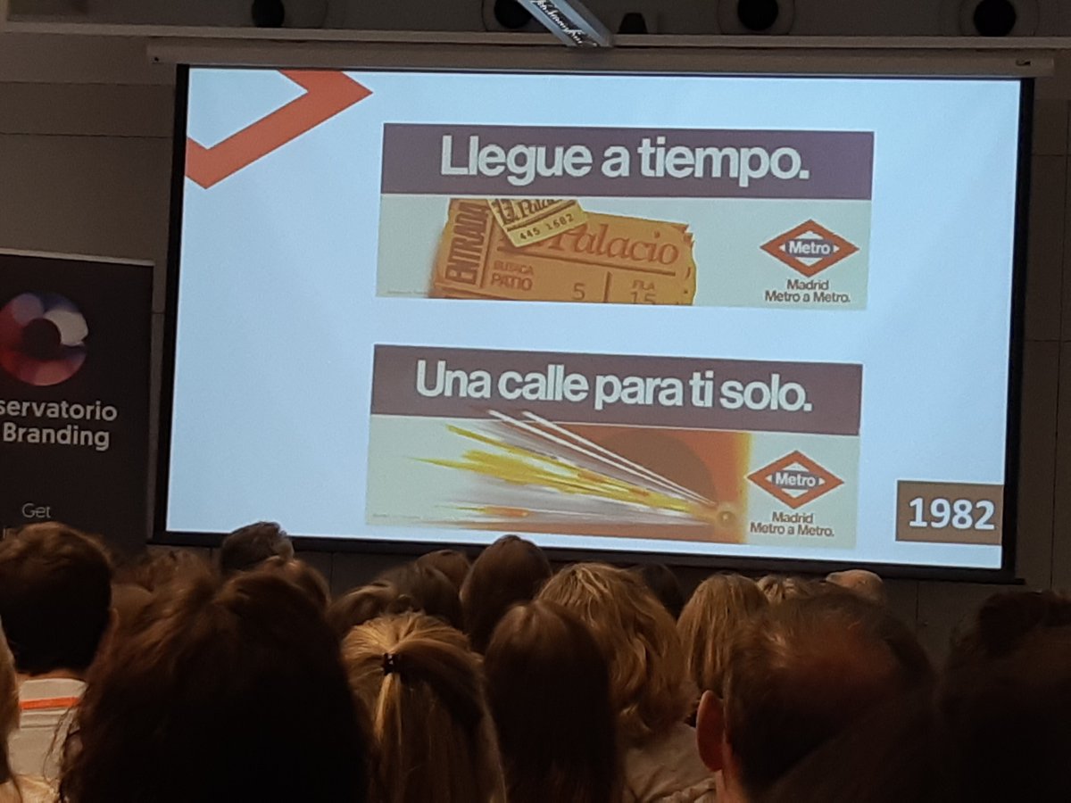 amartincarmassi's tweet photo. De las primeras publicidades de @Metro_madrid en  #ObservatoriodeBranding...dando respuesta a las necesidades de la época https://t.co/mzpklg3Cyu
