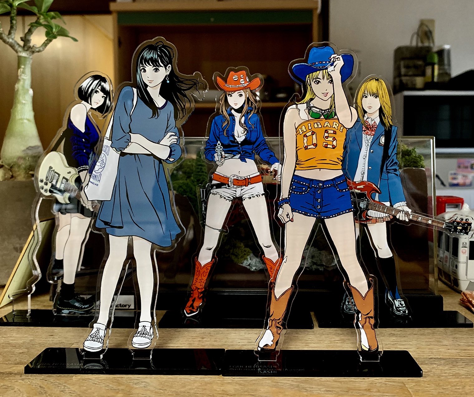 江口寿史イラストレーション展 東京彼女」アクリルスタンド 江口寿史イラストレーション展 東京彼女」アクリルスタンド