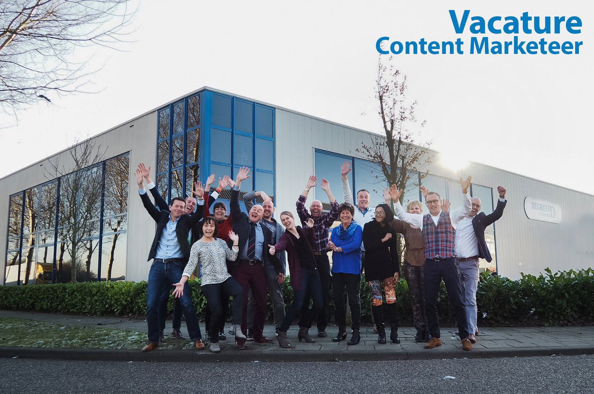 Degreefpartner's tweet photo. Word jij onze nieuwe content marketeer? #vacature #content #marketing #copywriter
https://t.co/jFfUBGk8wR https://t.co/xGuKisSocs