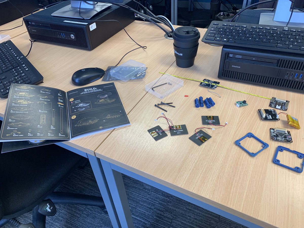 elmosmoe's tweet photo. Woop woop! So just built my first satellite! #DataFest19 #DataFringe @DataFest_ #DataTogether @SoX_SA @SatAppsCatapult https://t.co/HF6OgwpH0m