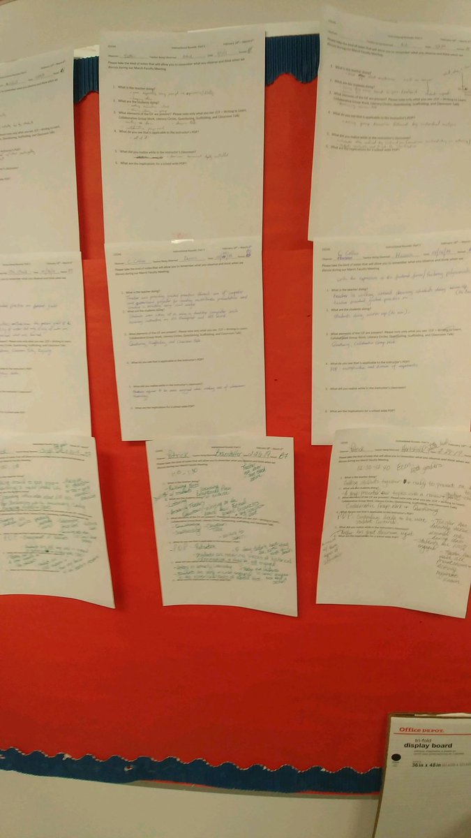 4MsDeanCrawford's tweet photo. @ChallengeECHS Teachers wrap up their 5th Cycle of Instructional Rounds with Results and Reflection. @MrPabloVictor @MrsBeaRoberson @MJH0726 @trmill37 @TeamHISD #CECHS❤️ https://t.co/Ue8FSaCXaN
