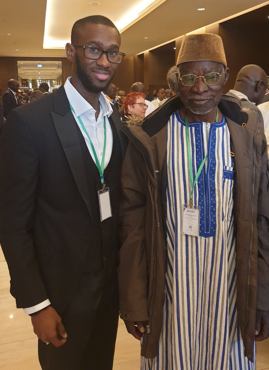 medzofad's tweet photo. An honor meeting you Mr Sawadogo Alternate Nobel Price, *The man who Stopped the desert*.
<We must not be enemies of nature>
#FAO #BeatingFamine #ZeroHunger @FAOGuinee @ifonorenet2007 @FAO @FAOWestAfrica @DaisyLeoncio @BeatingFamine https://t.co/woI6bQJEie