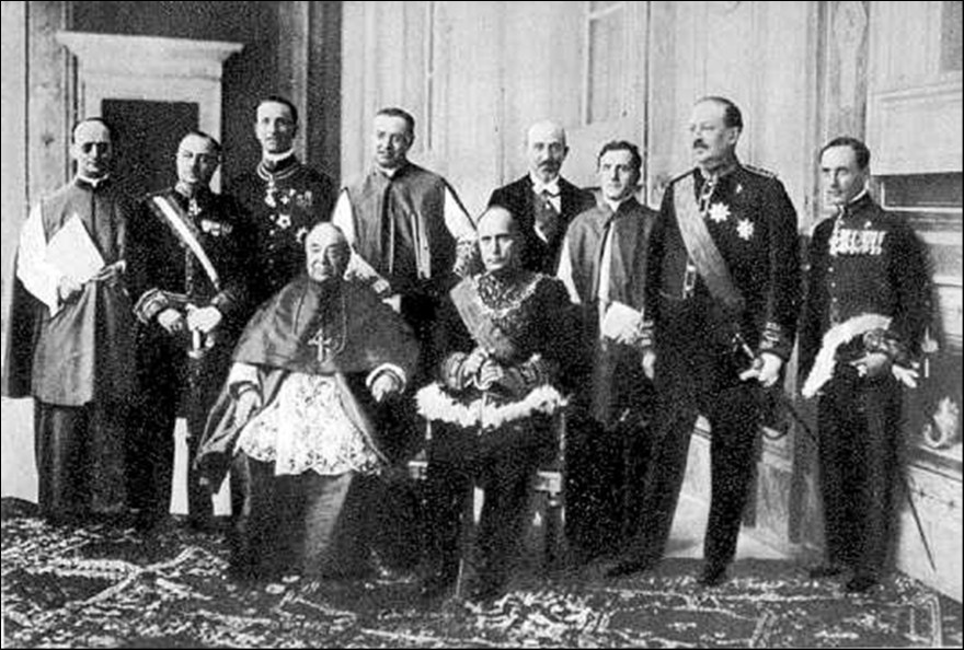 LATERAN 1929: Mussolini's Italy and the Papacy sign a treaty to make the Vatican a separate state: but only after months of political and metaphysical wrangling in the catacombs between undying Cardinal-Liches and Fascist demon princes. All brokered by you.
