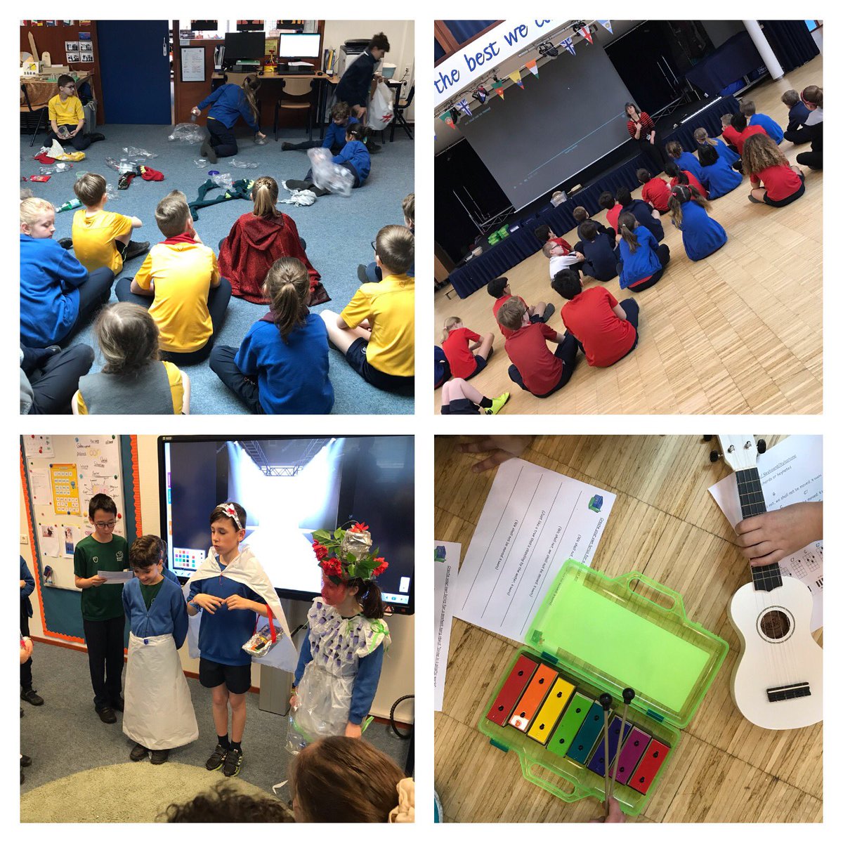 BSNJSL's tweet photo. Music โWe Will Not be Movedโ compositions are shaping up and โCaptain Green and the Plastic Sceneโ drama is wowing audiences! #JSLSTEAM https://t.co/GRudwfR5Ma
