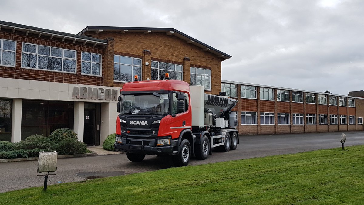 ArmconMixers's tweet photo. We are proud to release the new #Britishmade DURALight #ARMCON mixer @UKConcreteShow today. Come and visit us on stand D80 #volumetric #CONCRETE #UKConcreteShow2019 https://t.co/y5aHcStIaV
