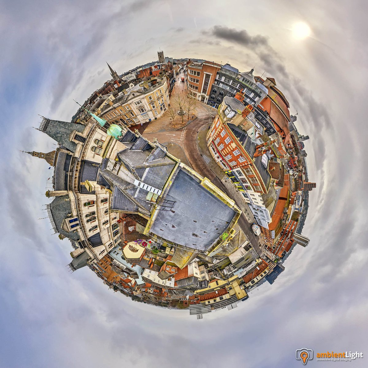 ambientLight_UK's tweet photo. A pleasure working with @IpswichBuildSoc this morning to capture their #GoogleVirtualTour Full tour coming soon, but in the meantime, take a look at the incredible view across #Ipswich from the rooftop! https://t.co/lpEnOKJOOp
