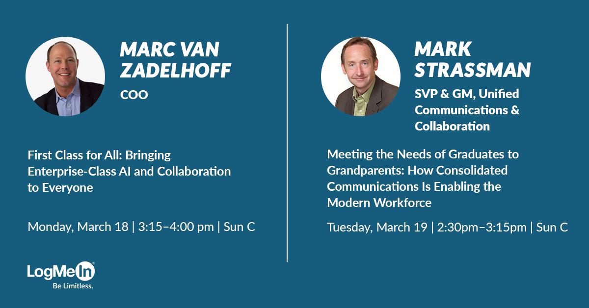 AlbinLu's tweet image. Going to Enterprise Connect next week? Check out all our new products in real life at the GoTo booth (1211), as well as some fantastic key note speeches from our COO, @mvzadel, and GM, @markstrassman #EC19