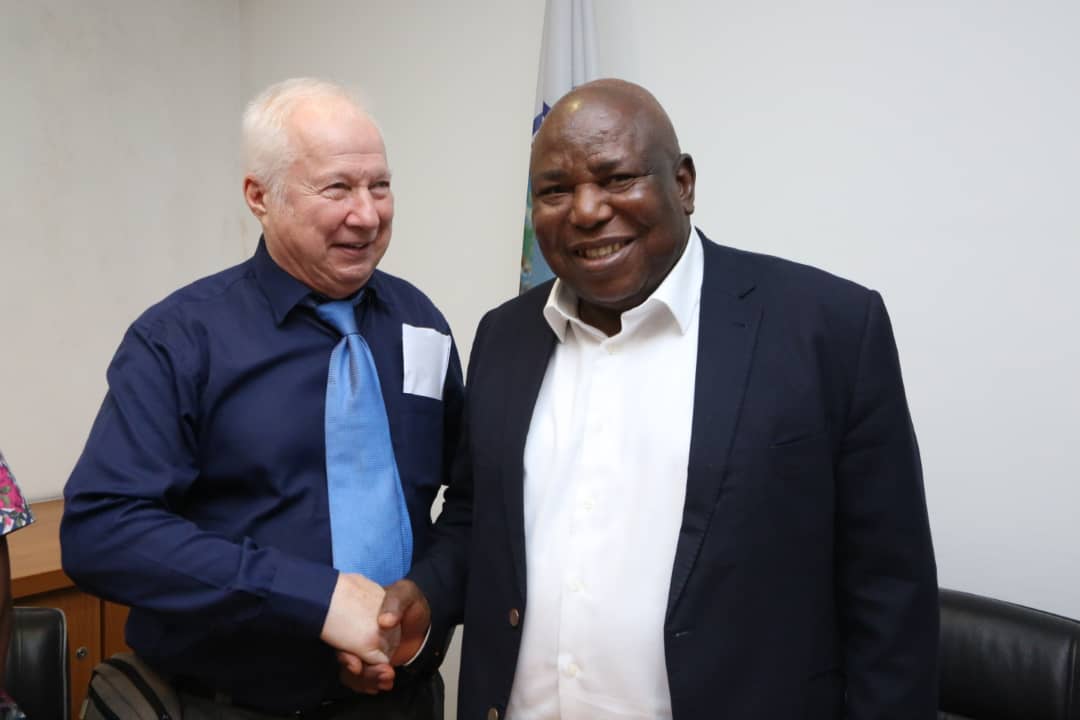 prof_brambaifa's tweet photo. I received the European Union-Niger Delta Support Programme, led by Albert Achten in my office yesterday. https://t.co/qcForO9jGU