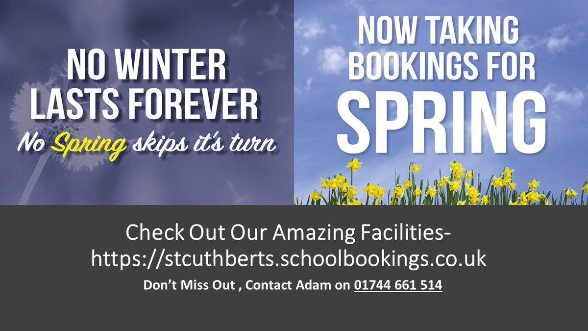 #SpringHasArrived #SmileOn #BookingNow @SchoolLettings 🌼🐥