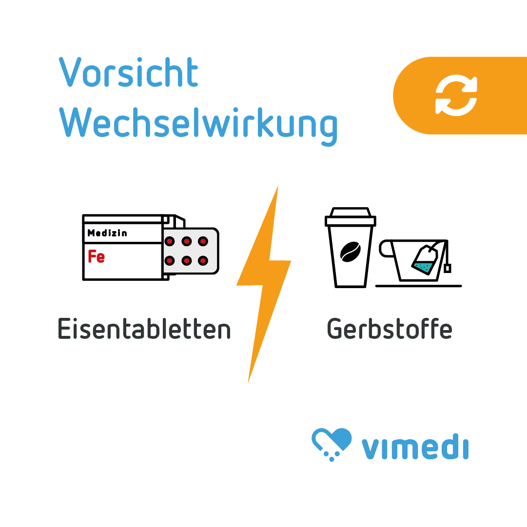 vimediApp's tweet photo. #Wechselwirkungen können auch zwischen Nahrungsmitteln und #Medikamenten auftreten. Z. B. bei Eisentabletten und den im Kaffee bzw. schwarzen/grünen Tee enthaltenen Gerbstoffen. ☕️ Warum das so ist, erfährst du in unserem Blog: https://t.co/BeO5LVSV3V.🧐 #mHealth #blog #patienten https://t.co/Rij0Hqr7lh