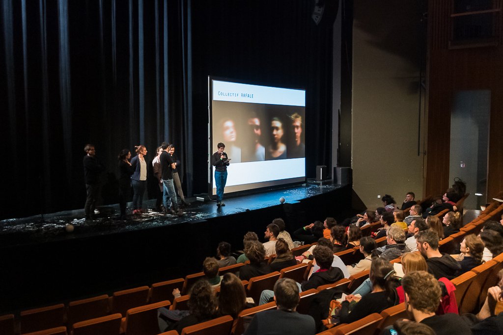 circusnext's tweet photo. [ circusnext at @theatredelacite ]
#publicpresentations
 @milanszypura  has captured for us these moments of program B with Familiar Faces, Andrea Salustri &amp; Collectif Rafale!
Little shout-out to Pierre, one of our miracle worker technicians!
https://t.co/ouM2bN5GNz
#circusnext https://t.co/MxMZa2kSt0