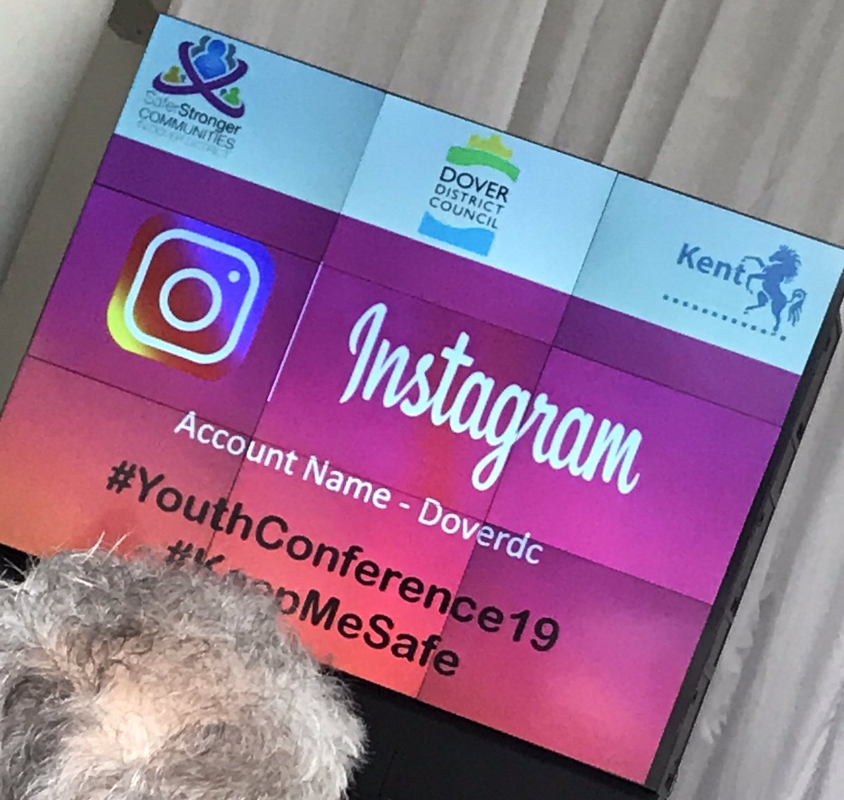 I’m here today in Sandwich sharing my experiences of grooming, abuse and exploitation with over 800 children. 

I’m so excited to be here! 

#YouthConference 
#KeepMeSafe