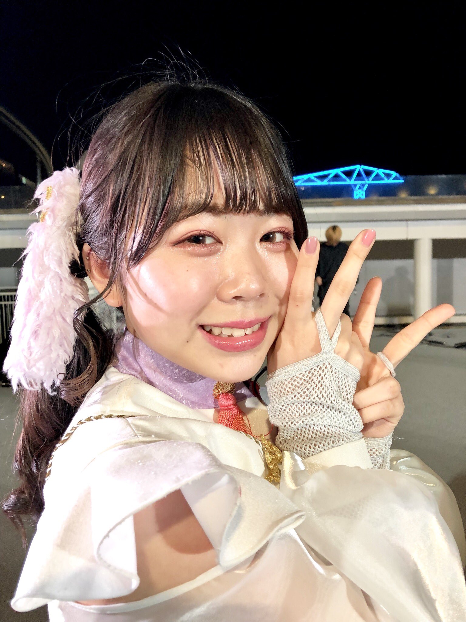 サイン入りチェキ デスラビッツ 大川柚 安井夏鈴 望月愛実 部長