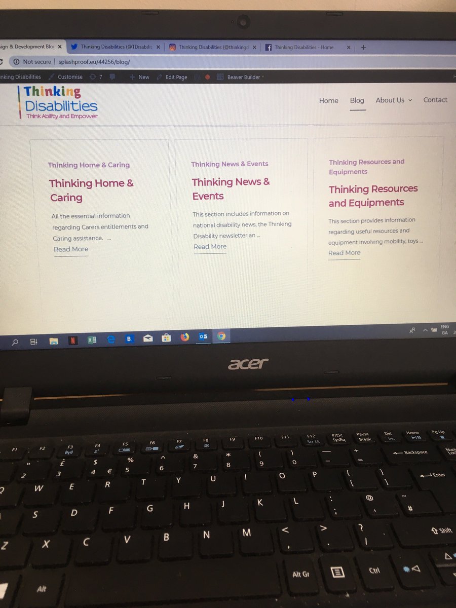 TDisabilities's tweet image. Thinking Disabilities @TDisabilities is nearly there, will be going to air soon. It will be one stop place for disability information for people in Ireland #Disability #DisabilityEntitlements.