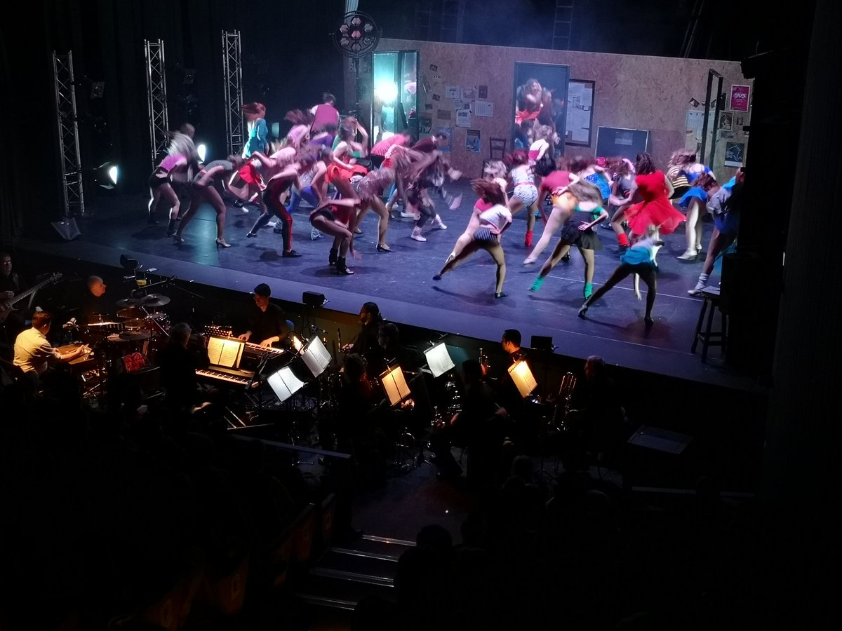 LimeTreeTheatre's tweet photo. The first matinee performance of @MIDAS_MIC #AChorusLine has just begun!

Running at the Lime Tree Theatre from 20th-23rd March at 8pm.
👉 Tickets: https://t.co/nme3A8NTkh https://t.co/QCR5kAemVP