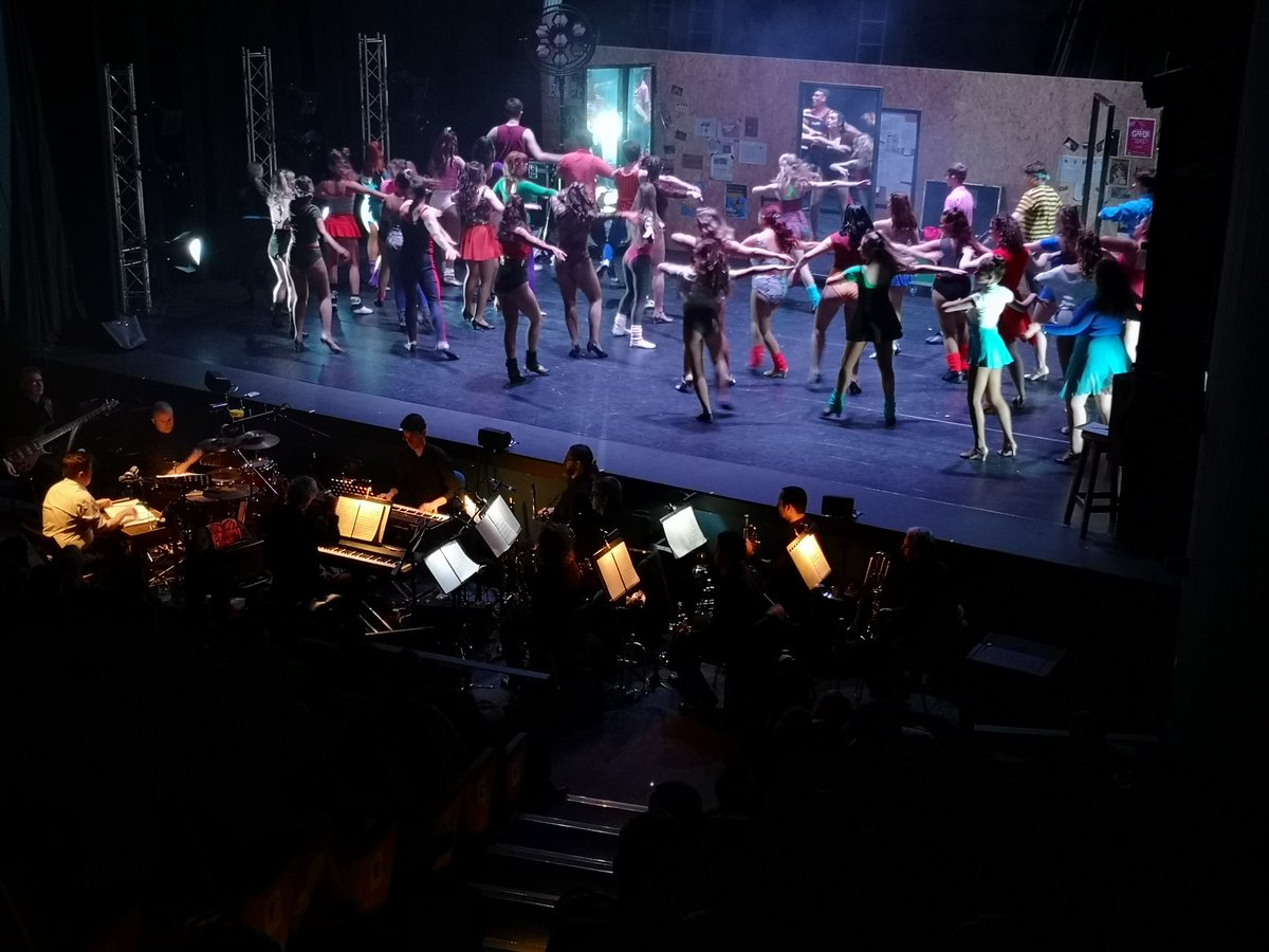 LimeTreeTheatre's tweet photo. The first matinee performance of @MIDAS_MIC #AChorusLine has just begun!

Running at the Lime Tree Theatre from 20th-23rd March at 8pm.
👉 Tickets: https://t.co/nme3A8NTkh https://t.co/QCR5kAemVP
