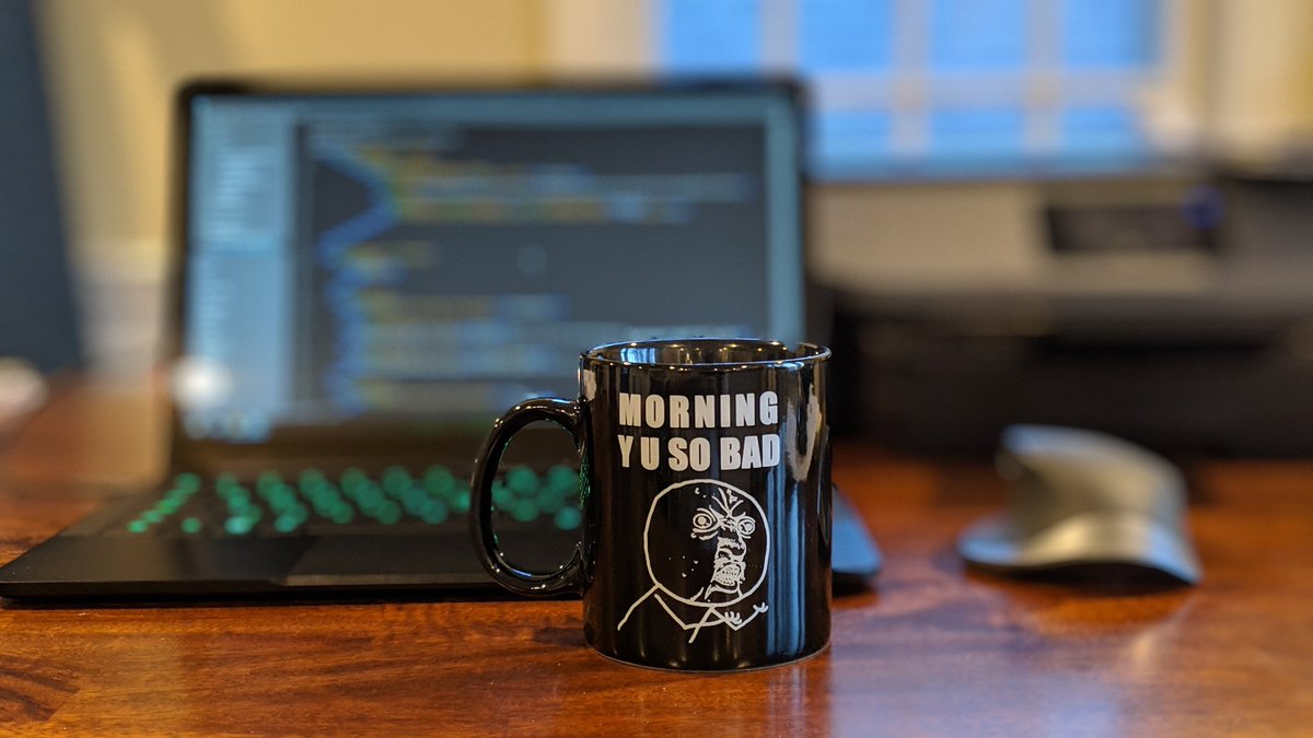 7am code and coffee, why is it only Wednesday