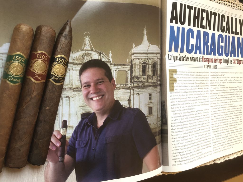 1502Cigars's tweet photo. It’s an honor to be feature in @tobaccobizonline and to represent my country #nicaragua. Relax &amp; Enjoy #1502cigars https://t.co/8IojORvsml