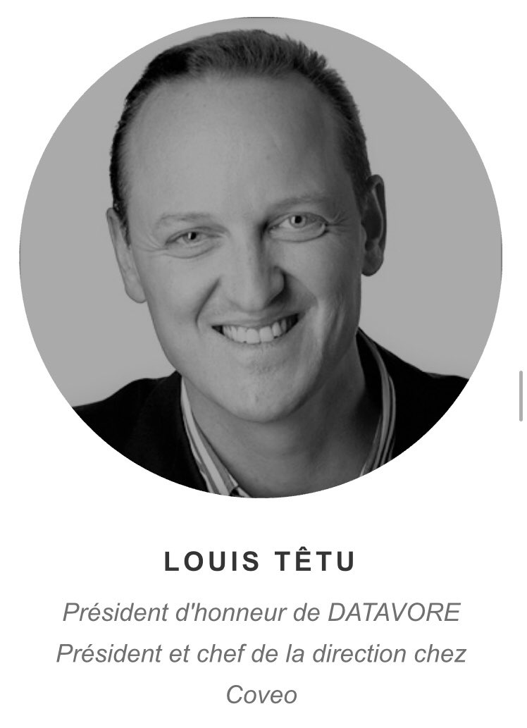 Antoyac's tweet photo. À #Datavore aujourd’hui avec @CoveoLouis, qui agit à titre de président d’honneur et conférencier #Montréal #data #ai #tech #coveolife @coveo https://t.co/ia5CBv23dp