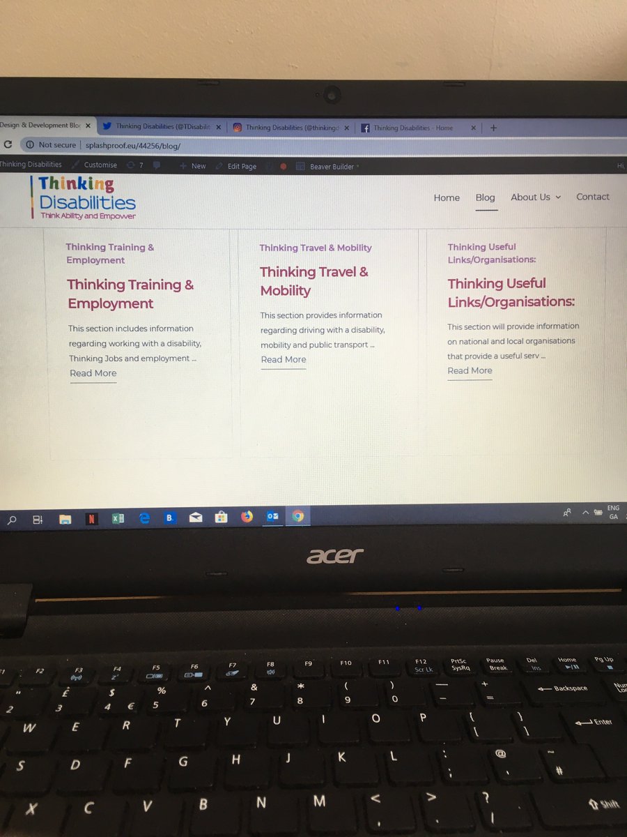 TDisabilities's tweet image. Thinking Disabilities @TDisabilities is nearly there, will be going to air soon. It will be one stop place for disability information for people in Ireland #Disability #DisabilityEntitlements.