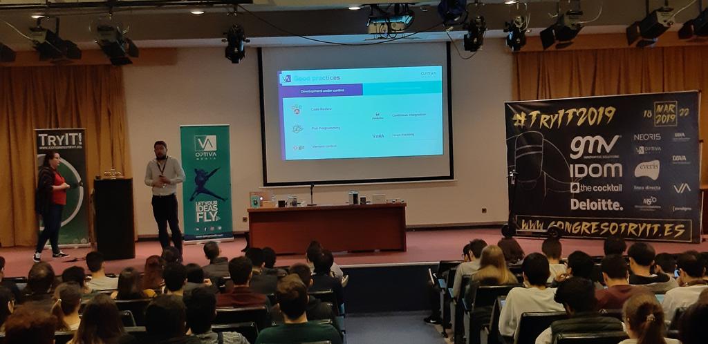tryit_upm's tweet photo. No os perdáis la charla de @optivamedia sobre las tecnologías cloud, sobre todo los servicios desconocidos de Amazon Web Services. https://t.co/CyPzsvghk3