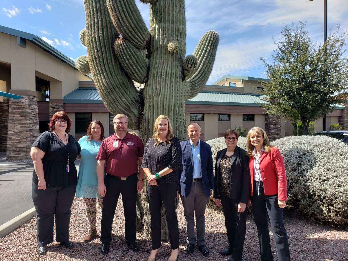 CMSGov's tweet photo. CMS RO 9 had a fantastic conversation with the staff at @WickHosp on #HealthIT, #MyHealthEData, and what it’s like to be a community hospital in Arizona. #CMSRO https://t.co/YuTmxkeEeg
