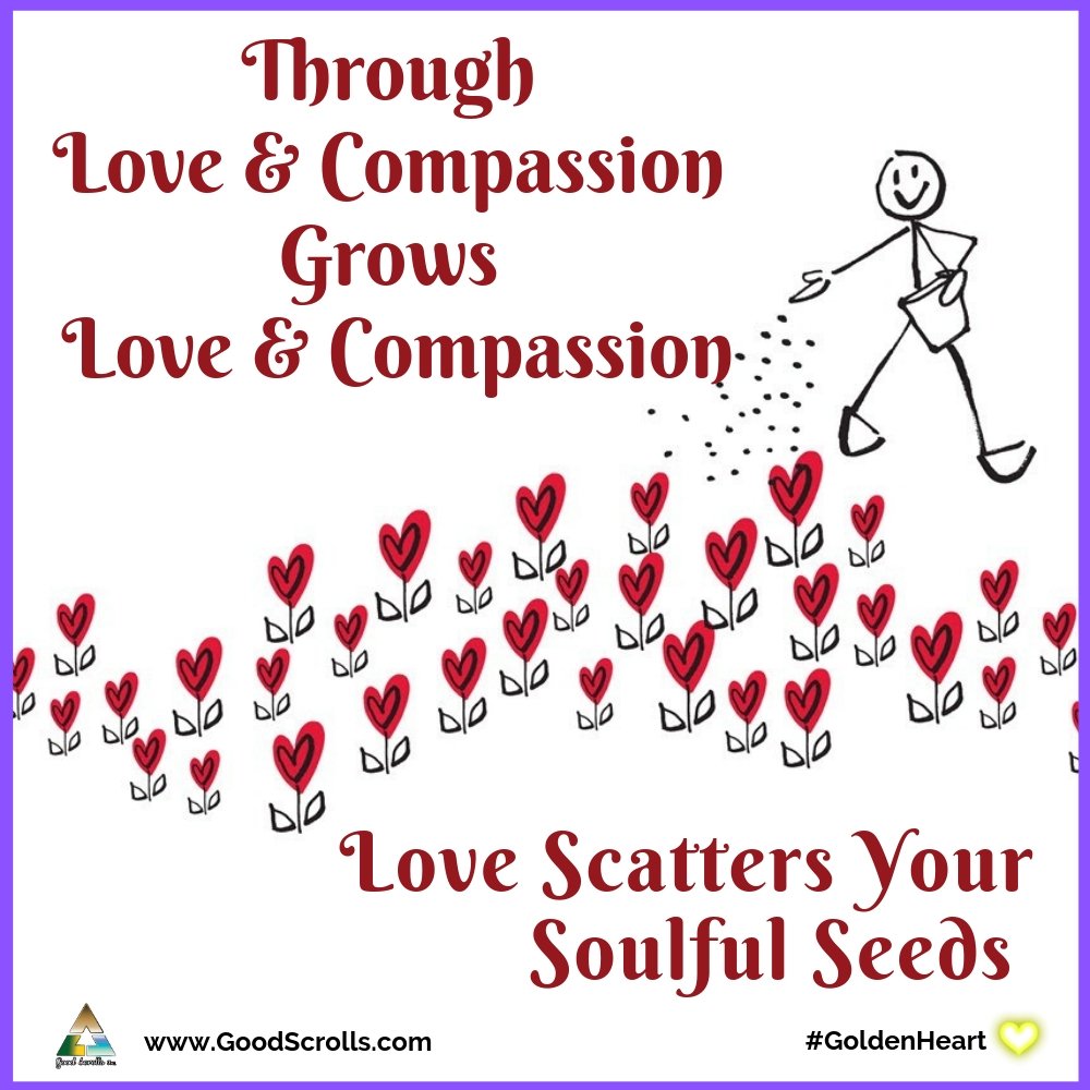 GoodScrolls's tweet photo. #GoldenHearts 

For all we sow 
and all we reap
Seeds of love
grow strong &amp; deep

#HappySpring to all and everyone 🌻

With Love 💞- D&amp;W

#Spreadlove #teamlove #LUTL #joytrain #GoodScrolls #365daysofpositive #WednesdayWisdom #firstdayofspring #SpringEquinox https://t.co/lxYCrK3WxO