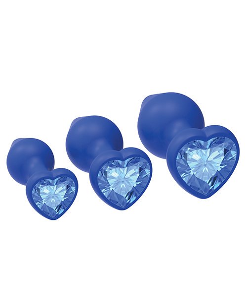 karenskinkykol1's tweet photo. My Heart Will Go On Plug Set - Jewelry of the Sea (Royal Blue). $35. #karenskinkykollectibles #phillysmallbusiness #smallbusiness #shoplocal #sextoys #adulttoys #analtoys #buttplug #anal #bootycall #backdoorplay #backdooraccess #backdoorfun #buttplugset https://t.co/E02jd2lmlk