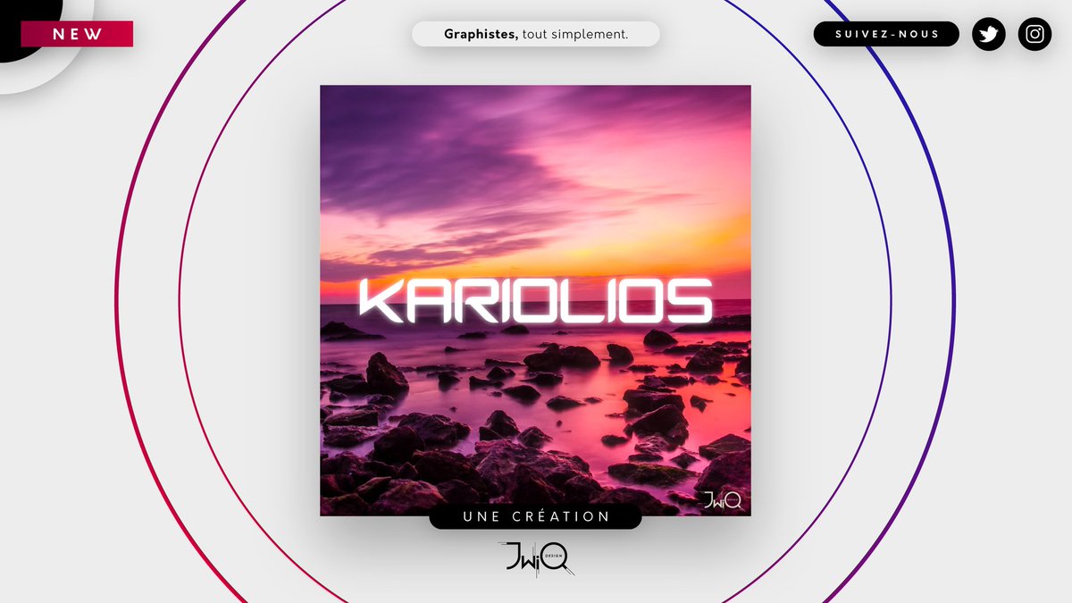 JwiQdesign's tweet photo. Nouveau #logo personnel pour #Kariolios ! https://t.co/BcXxBY1UeL