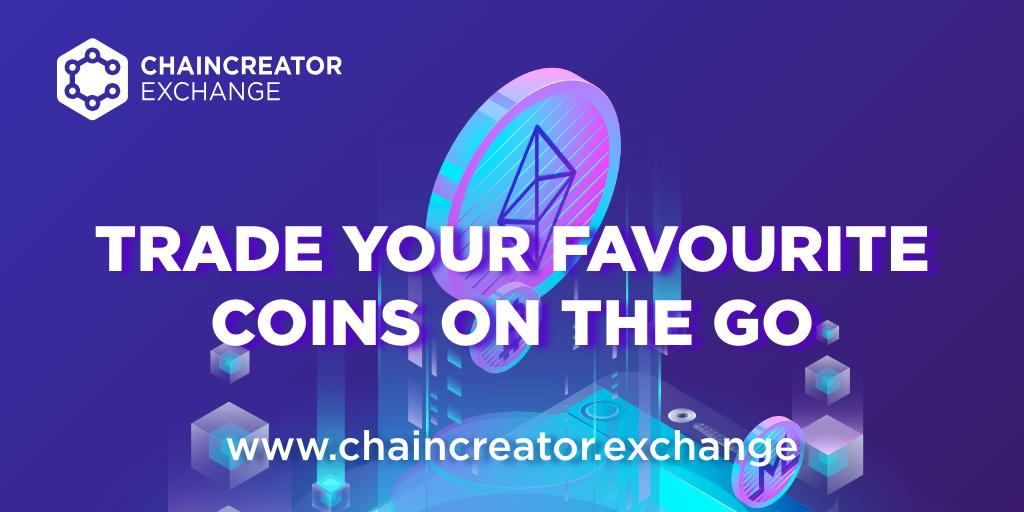 CHAINCREATOR's tweet photo. ✅ With cryptocurrency prices fluctuating hourly it is important to keep an eye on your assets. With the ChainCreator Exchange all you need is internet and a smart phone!
Create a free account at https://t.co/0wayVTIa5b and get trading today!
#ChainCreatorExchange #CryptoExchange https://t.co/uJunrZvMhT
