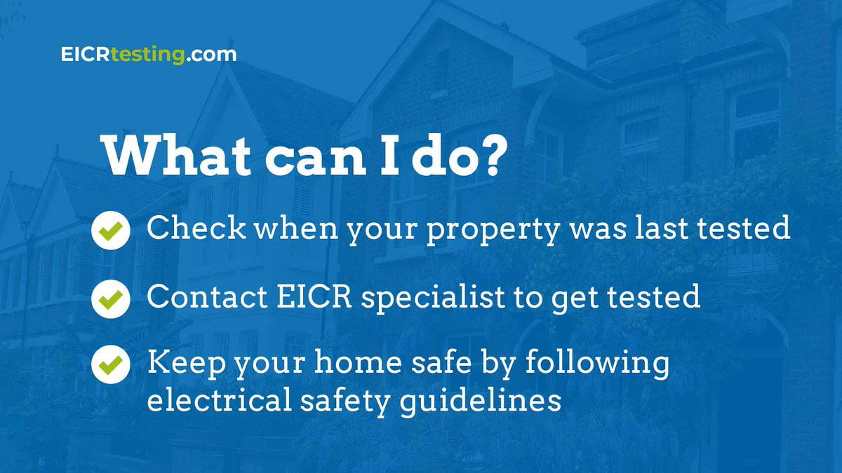 As new legislations are tightening up, we advise that you check if your property is EICR tested. If not, contact EICR specialists to get tested as soon as possible! After that, simply stick to electric safety guidelines and don’t forget to renew your report once it runs out.