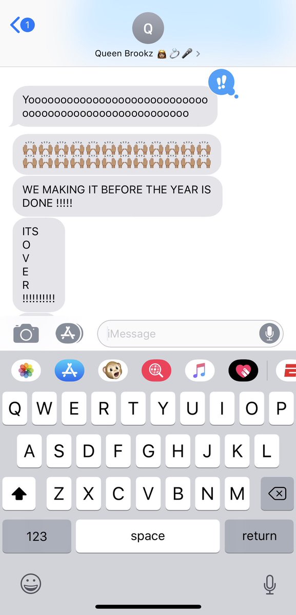 Brookz_4T's tweet photo. Here’s a Screenshot of @MsJoavanMonet’s Initial Reaction When She First Heard the Final Master of “Or Janet” Sent By @NotlamPro 📲 #OrJanet #MadeInTorontoTakeOver #HipHopCanada #TorontoRappers #SupportTheSupporters: https://t.co/KhMzooRisG