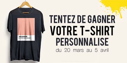 limonadeandco's tweet photo. Suite à vos messages on a décidé d'organiser un petit concours ! Participez à notre tirage au sort (le 5/04 à 12h) et tentez de le gagner en partageant votre slogan suivi de #TSarchiviste . Vous avez également la possibilité de déposer votre slogan sur notre stand à #AAFSaintE19 https://t.co/4UJKjdEsey