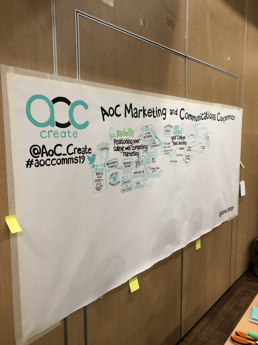 AoC_Create's tweet image. It’s starting to take shape at #AoCComms19. Big thank you to @carbon_orange
