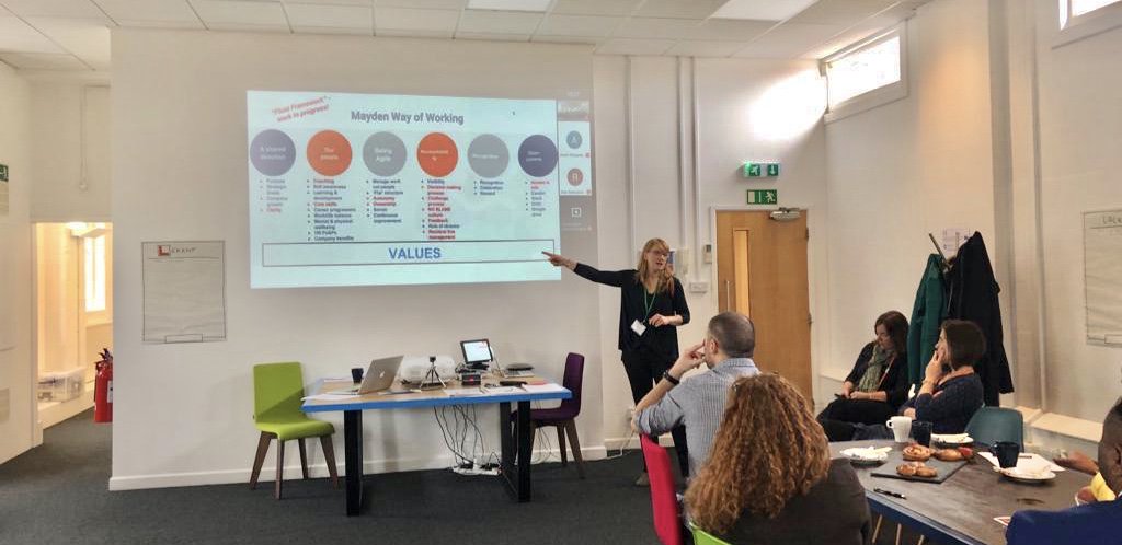 MaydenTweets's tweet photo. Welcoming @theQCommunity & @HealthFdn to our home today to talk all things #agile & #scrum.
We love sharing our journey & spreading the #agile message far & wide. Follow #Qvisits all day for updates
#teamwork #flatstructure #NoBlame #culture https://t.co/OMNb1PGNgl