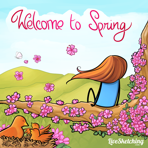 The colors of nature are back! As the cold withdraws and the birds come out to sing, why not take a moment to stop and smell the flowers? Welcome to Spring! 🌸