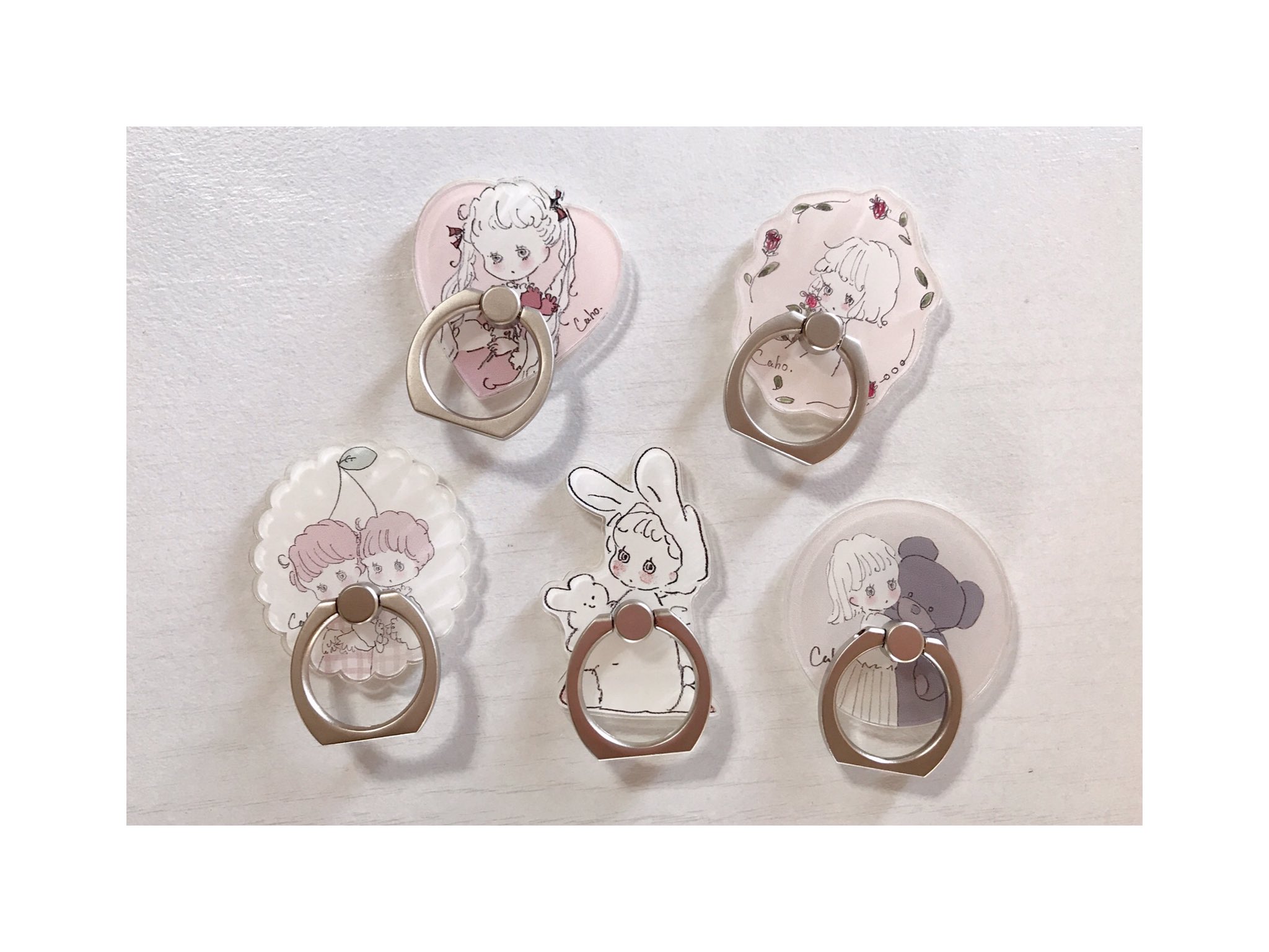 Caho 新商品のお知らせ サンキューマート様よりバンカーリングが販売されています ケースがとっても可愛いくなります 是非使ってくださいね Webショップからも注文できます T Co Wrciurtmqa