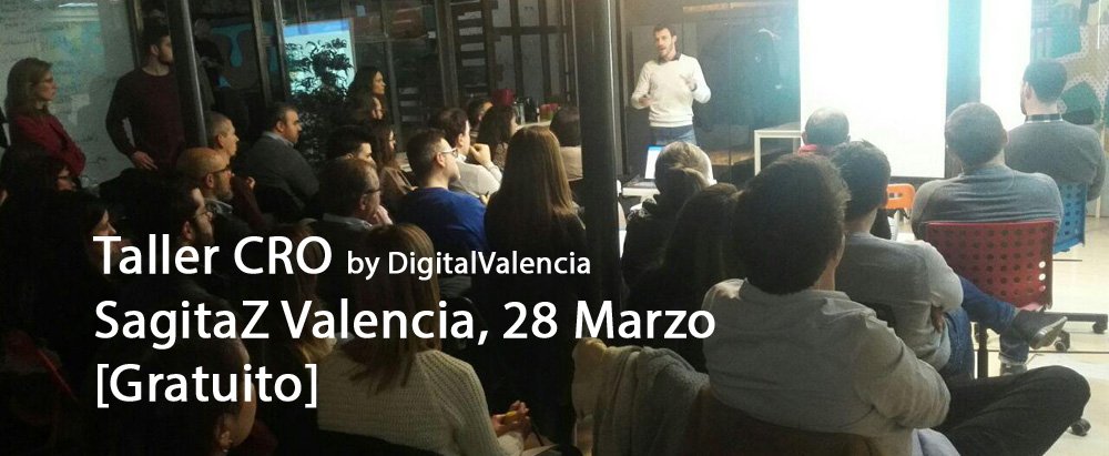 digitvalencia's tweet photo. Apúntate al taller gratuito de CRO en #Valencia. Volvemos con los eventos #digitalvalencia https://t.co/wckgiiw973 https://t.co/mnOUbaD2va