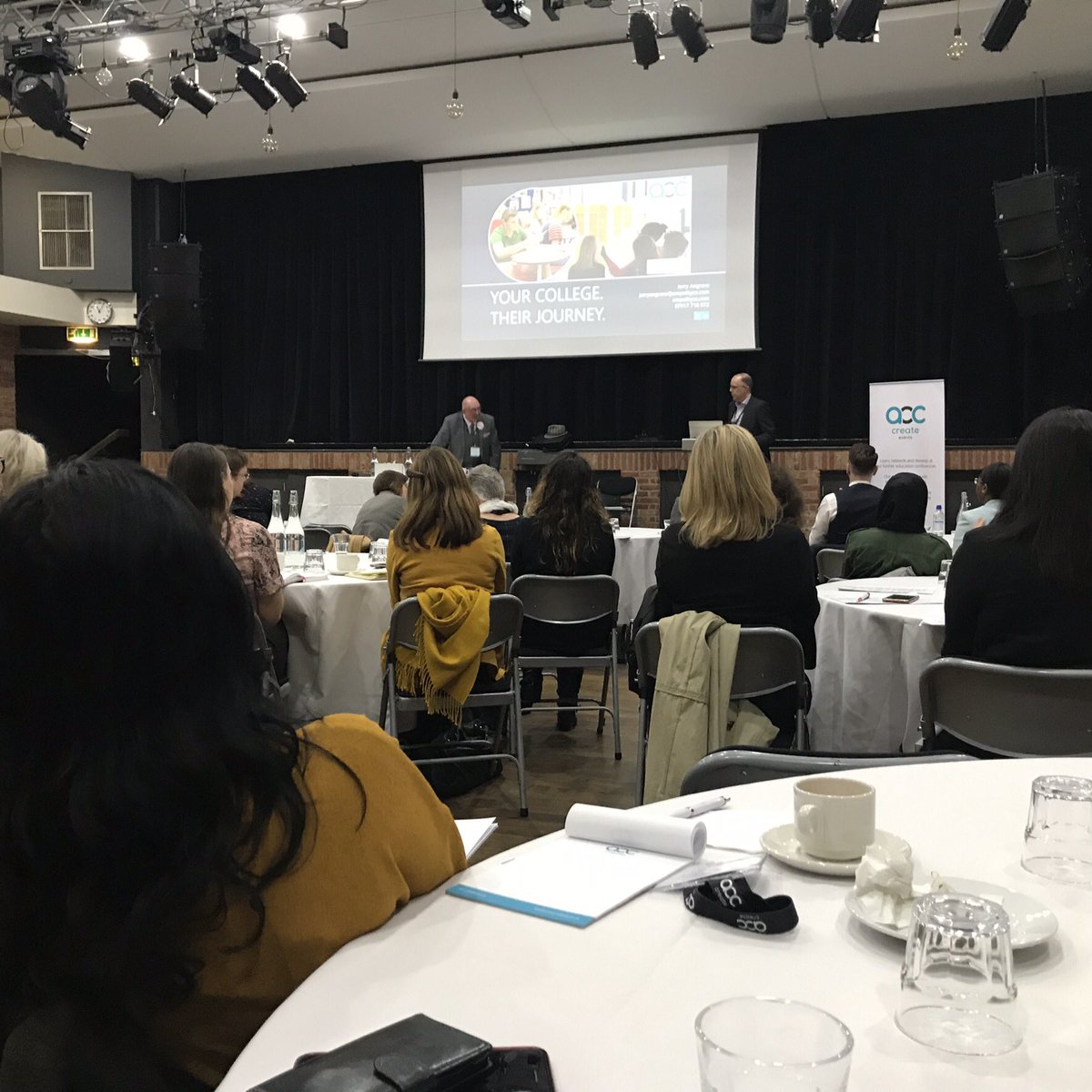 RunshawCollege's tweet image. We’re attending #aoccomms19 today! Great line up of speakers and programme @AoC_Create