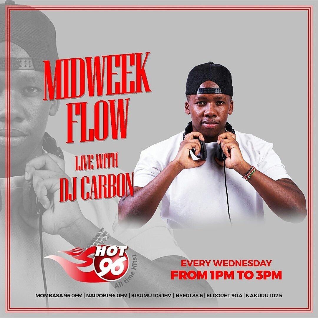 DjDela254's tweet photo. Yoooooo @Deejay_Carbon is killing it pale @Hot_96Kenya #MidWeekFlow 🔥🔥🔥🌪🌪 https://t.co/o2Eycdd4eC