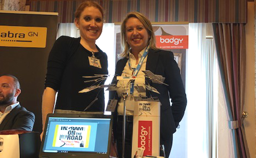 Badgy on the road with <a href="/IngramMicroInc/">Ingram Micro</a> ✈ #3  For the 3rd stage of its roadshow, our Badgy team is today in Rome to present the all-in-one solution Badgy 200 with <a href="/IngramMicroIT/">Ingram Micro Italia</a>  Special thanks to Lorena Bosatra for her precious help.