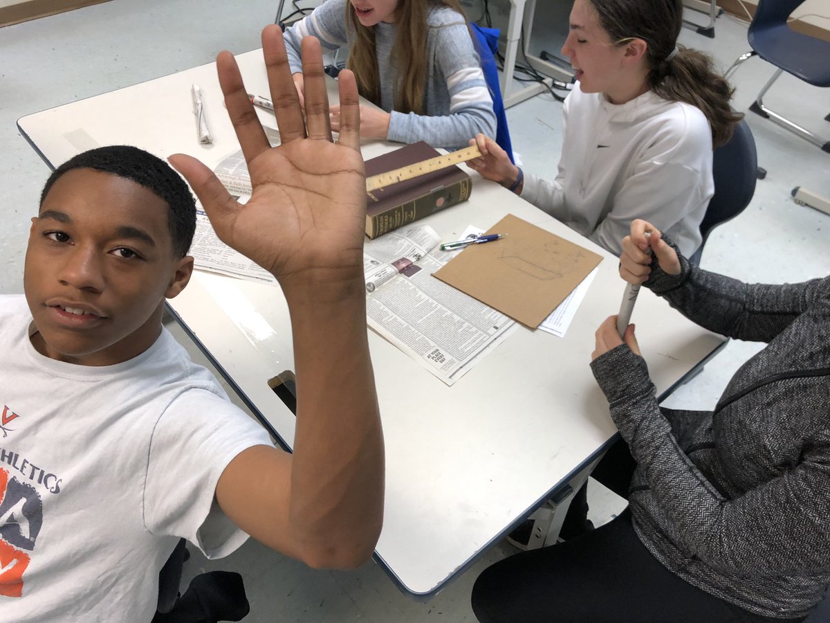 mizzdubs's tweet photo. Do your students have #SOL (StandardizedTesting) brain? Give ‘em a low-risk, high-reward design challenge like building a paper table to help grease the gears and wake them up! There were zero student complaints even after their 3 hours of testing! @BurleyBears @k12albemarle https://t.co/CeUQt3G7ZT
