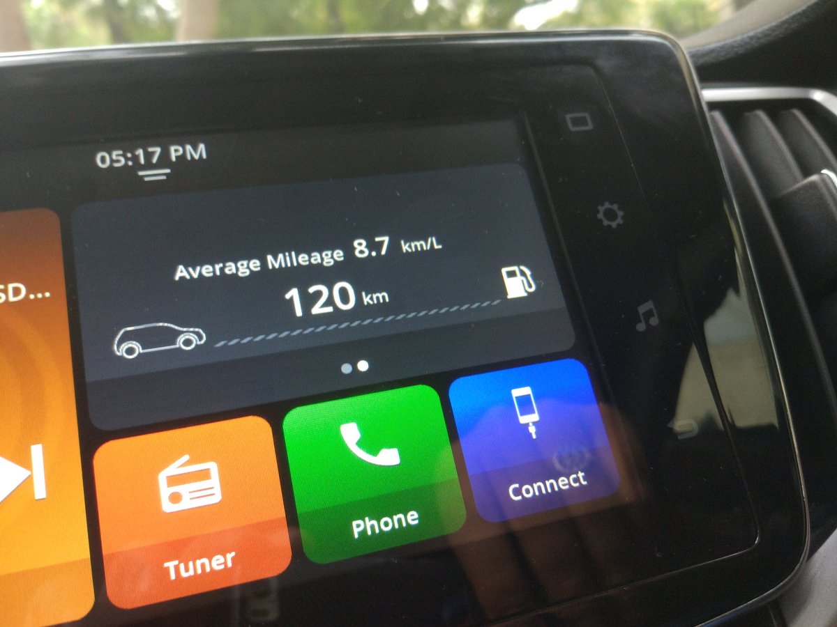 SomChaterji's tweet photo. Seriously impressed by the #smartplaystudio esp the graphics and the interface, so much more responsive, currently the best under 10 lakh infotainment system #maruti #baleno btw car is brand new hence the fe figure... https://t.co/CWdVcJdN8t