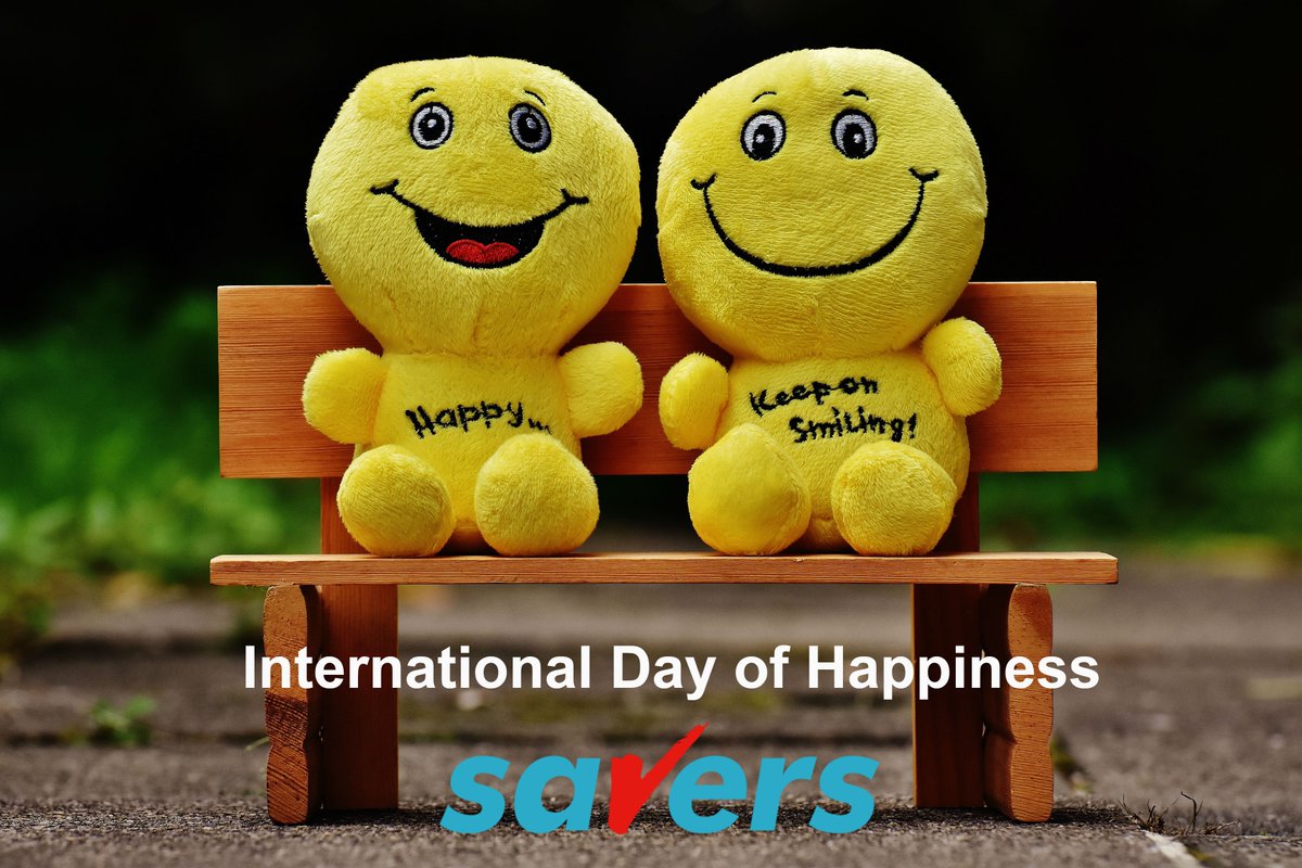 It’s International Happiness Day! Take today to reflect are you happy with your current employer? Why not visit savers.jobs and find out why we're voted the 4th best big company to work for in 2019 by our very happy employee’s! Remember smiling is contagious! #happy