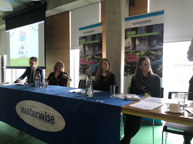WatersafeUK's tweet photo. Our Director Julie Spinks joins the Innovation Panel on day 2 of the #WaterwiseConference2019 – with a focus on our collaboration with @sewateruk to support customers to have safe drinking #water and get the service and support they need. https://t.co/oZJjAoKOte